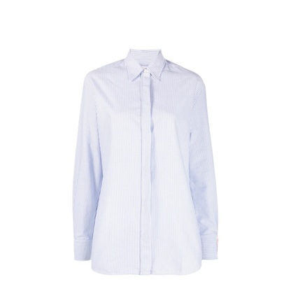 MAYFEYR - Golden Goose - Boyfriend Shirt Striped Oxford Cotton - GWP00820P00054880197