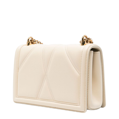 Medium Devotion Shoulder Bag in Cream