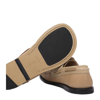 MAYFEYR - Loewe - Campo Laced Loafers - M816S08X01SANDCINNAMON