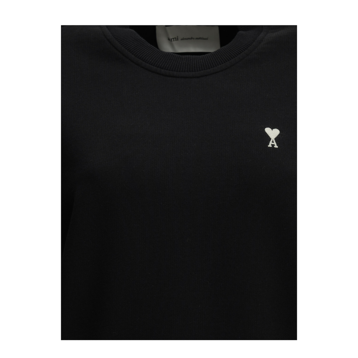 MAYFEYR - Ami Paris - Black Cotton Sweatshirt - FSW799730045