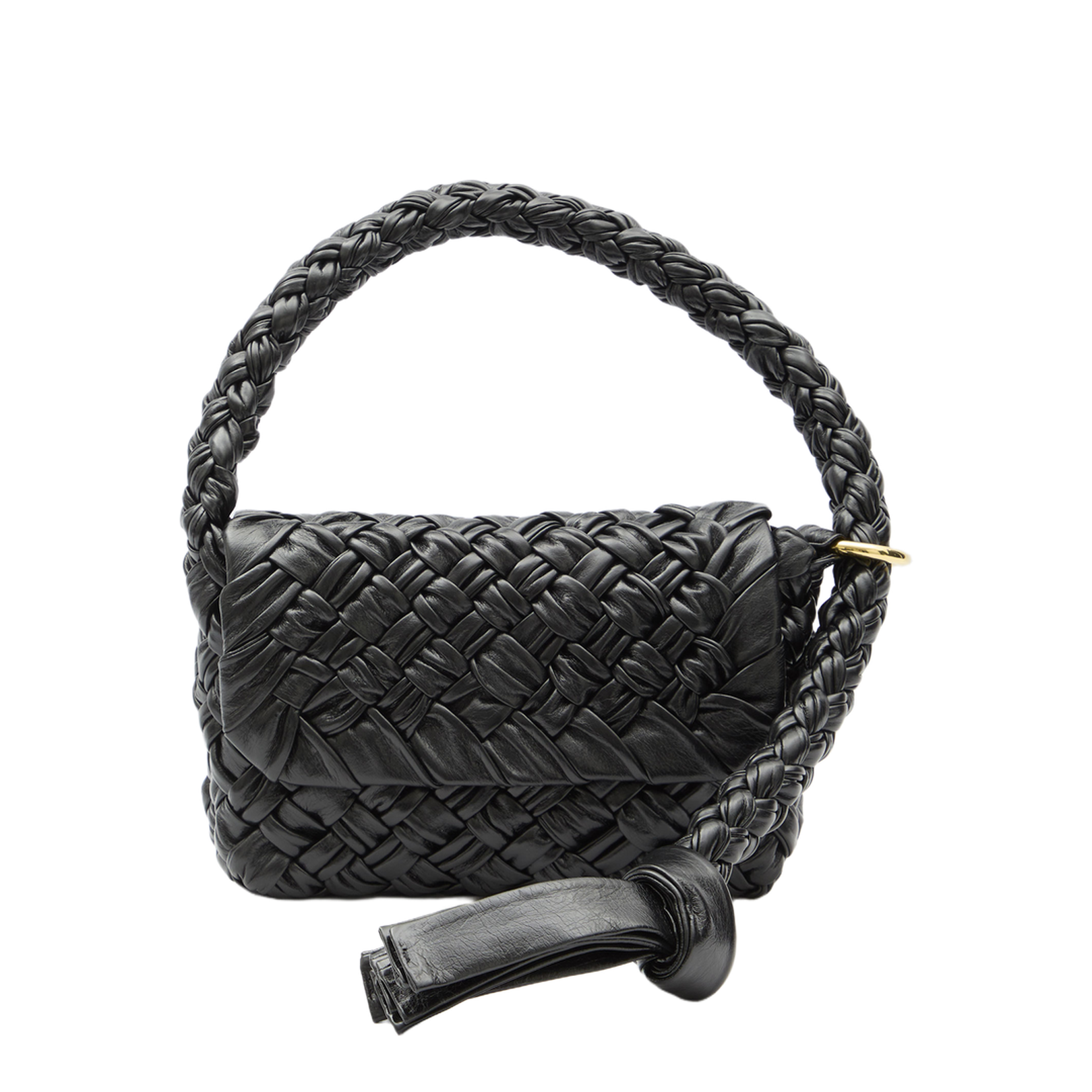 Kalimero Città Leather Handbags - Black