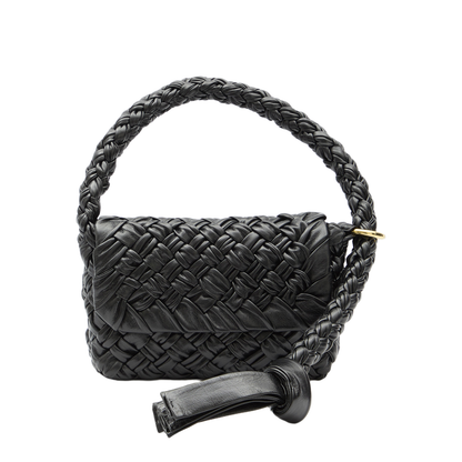 Kalimero Città Leather Handbags - Black