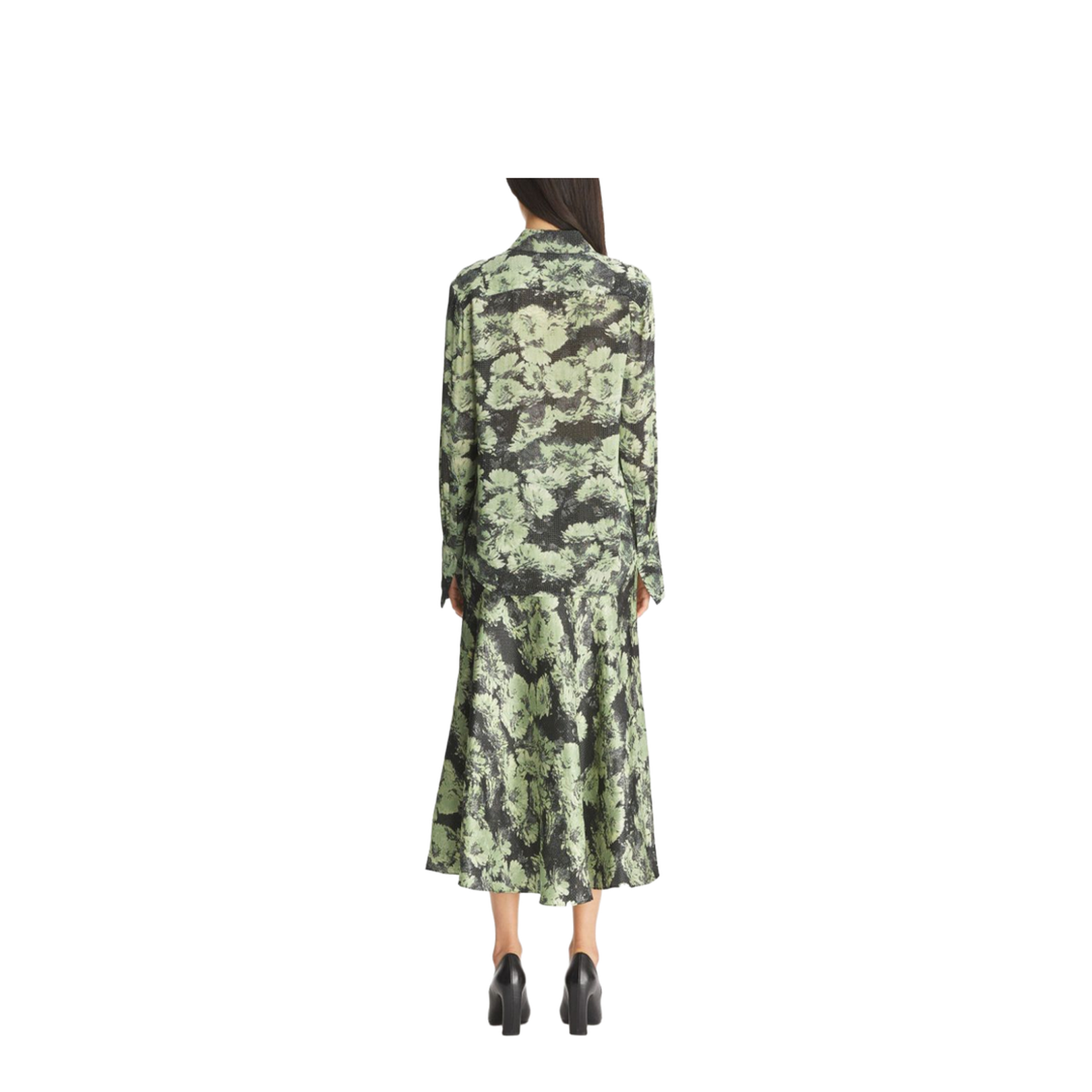 Printed viscose shirt