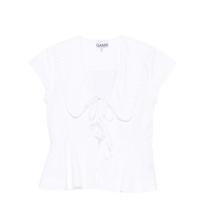 MAYFEYR - Ganni - Top White - A1040341151