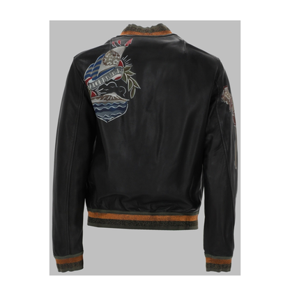 MAYFEYR - MR & MRS ITALY - Leather Jacket - BB042EXLEATH9000