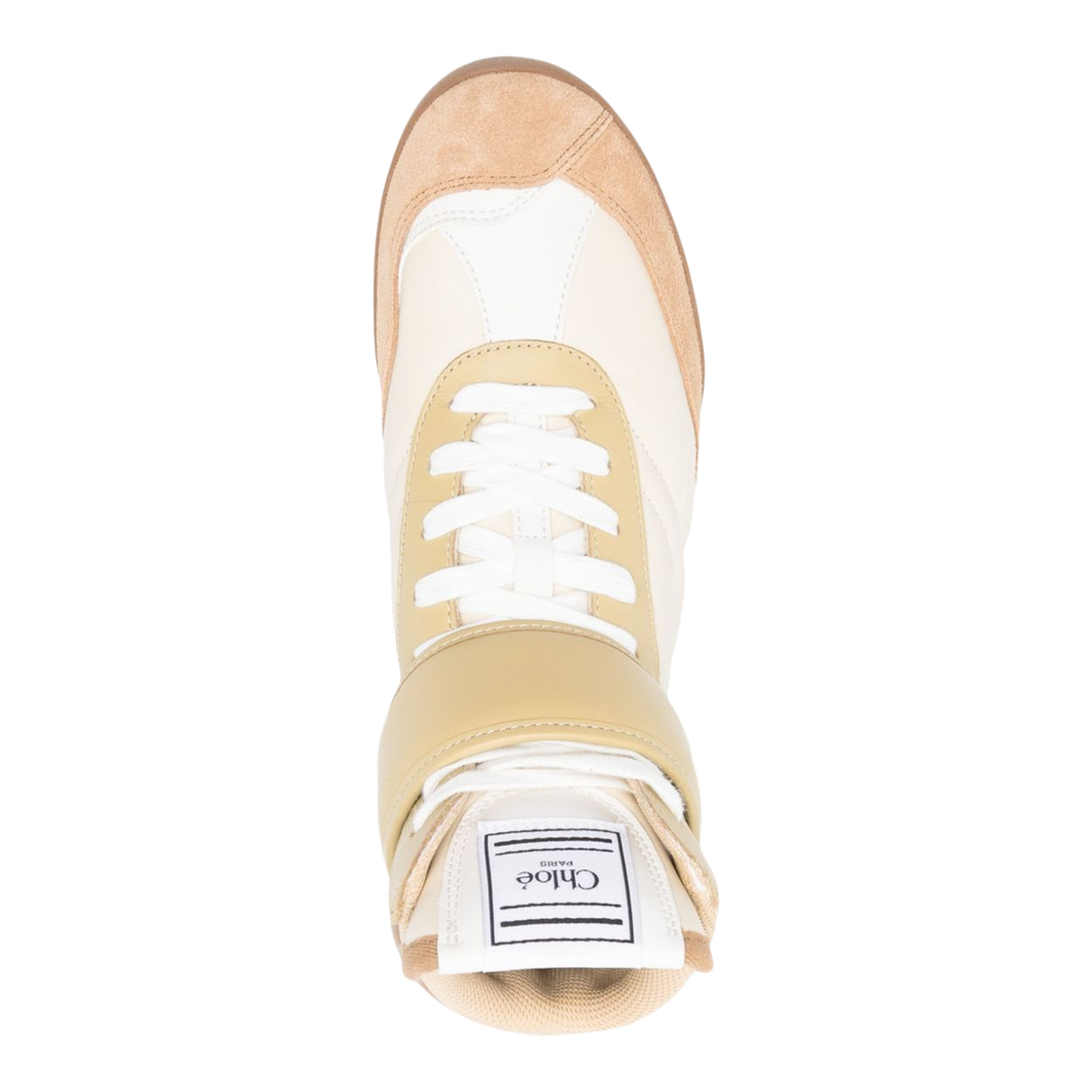 Kick High Top Sneaker in Light Ochre