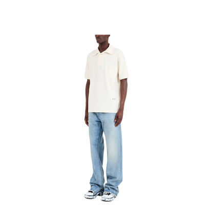 MAYFEYR - Maison Margiela - Logo-Print Polo Shirt - S50GL0060M20061102