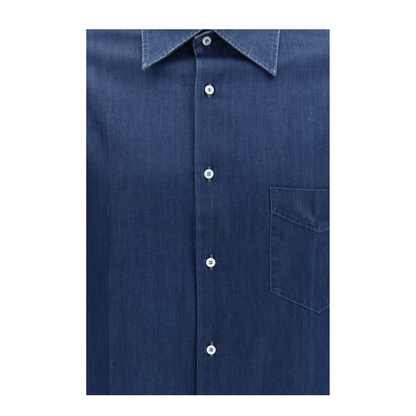 MAYFEYR - Brunello Cucinelli - Lightweight Denim Shirt - MR6830621