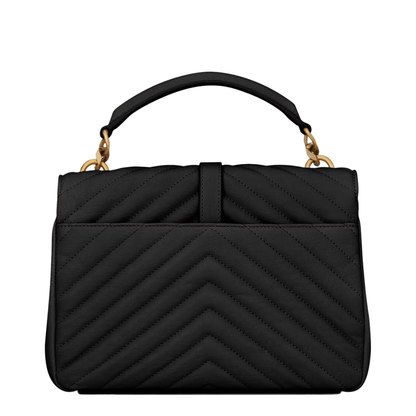 MAYFEYR - Saint Laurent - Quilted Leather Satchel - 600279BRM071000
