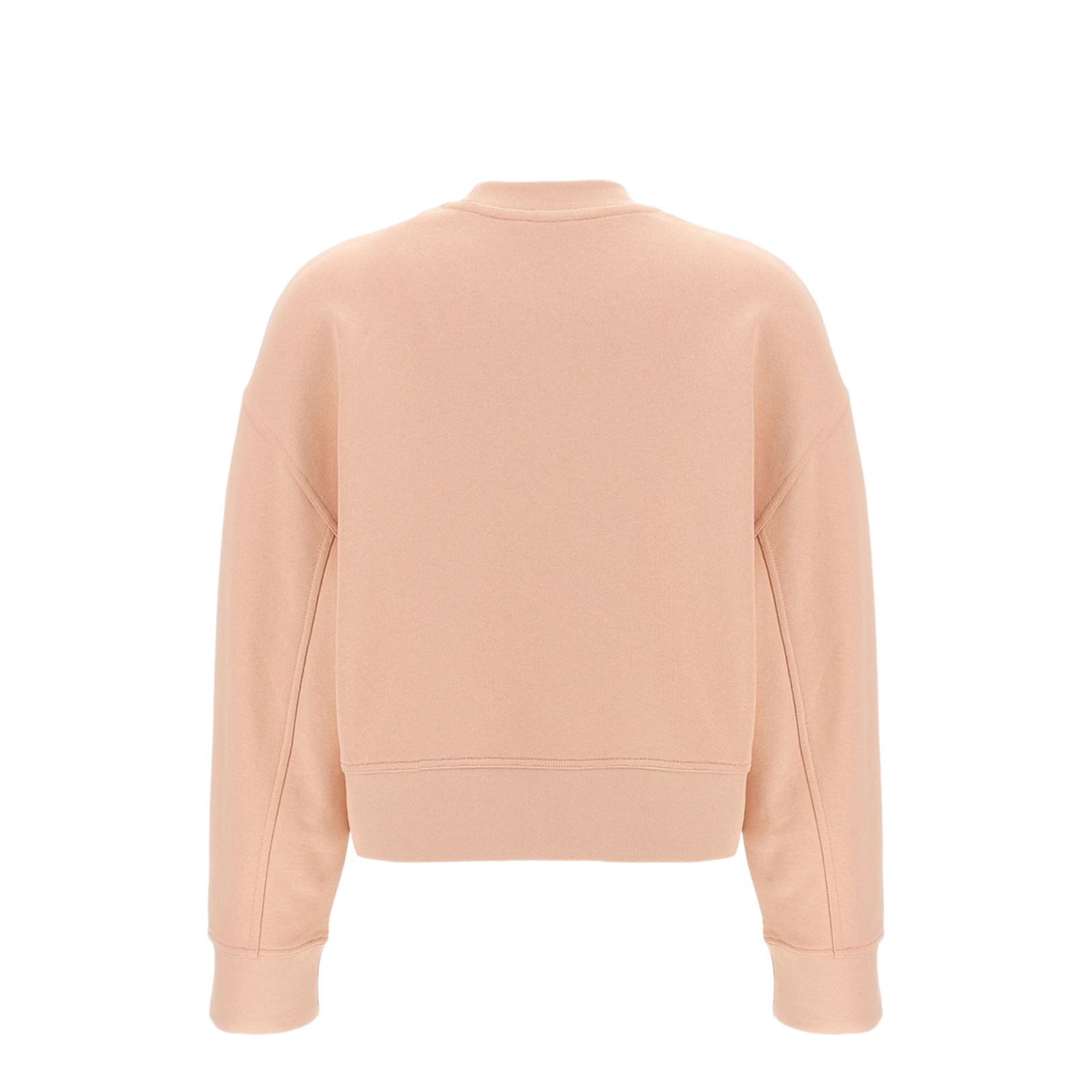 Light Pink Embroidered Cotton Sweatshirt