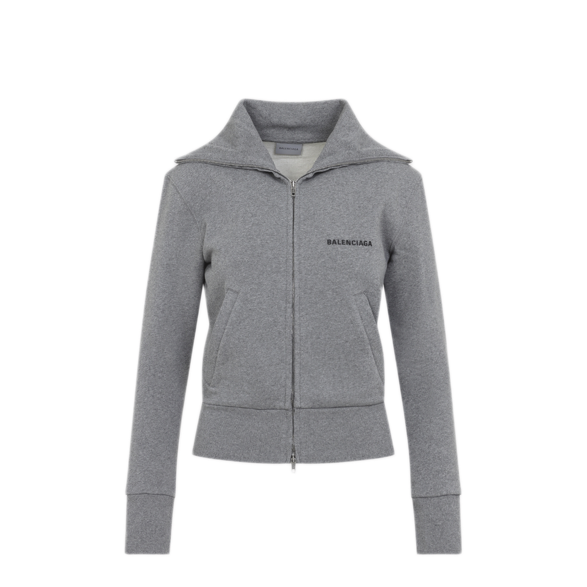 Fitted Zip Up Hoodie