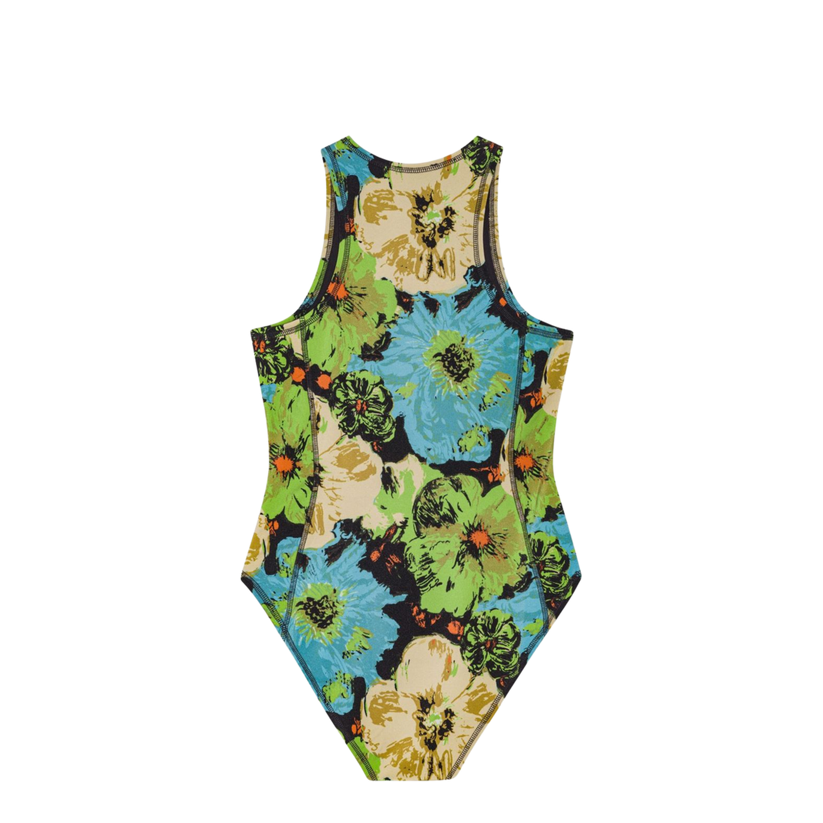Multicolour Printed Bodysuit
