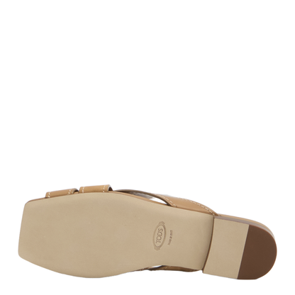 Smooth and Suede Leather Slides
