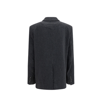 MAYFEYR - Ganni - Pinstripe Wool Blazer - A1020116252