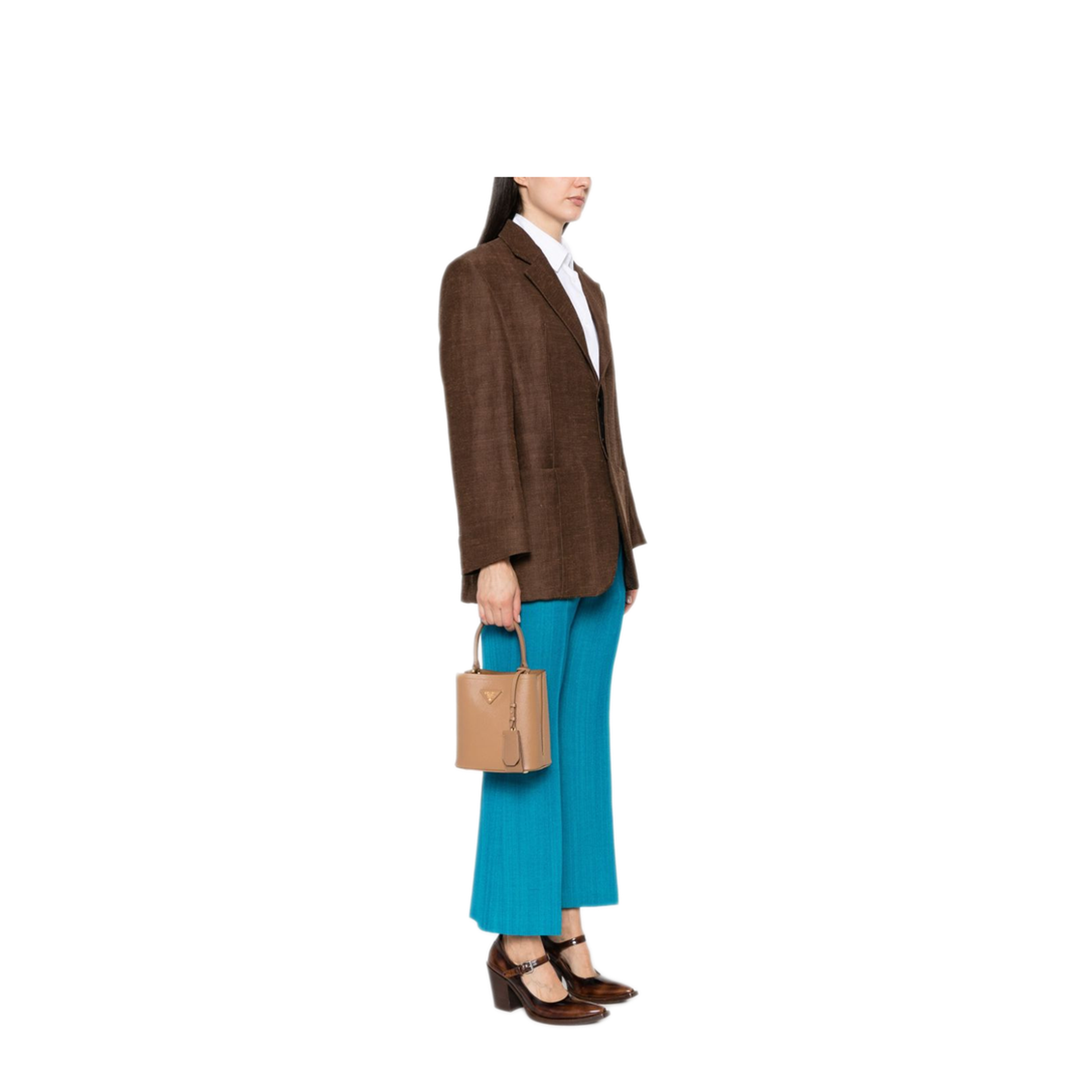MAYFEYR - Prada - Medium Panier Tote Bag - 1BA217VOOO2ERXF03OE