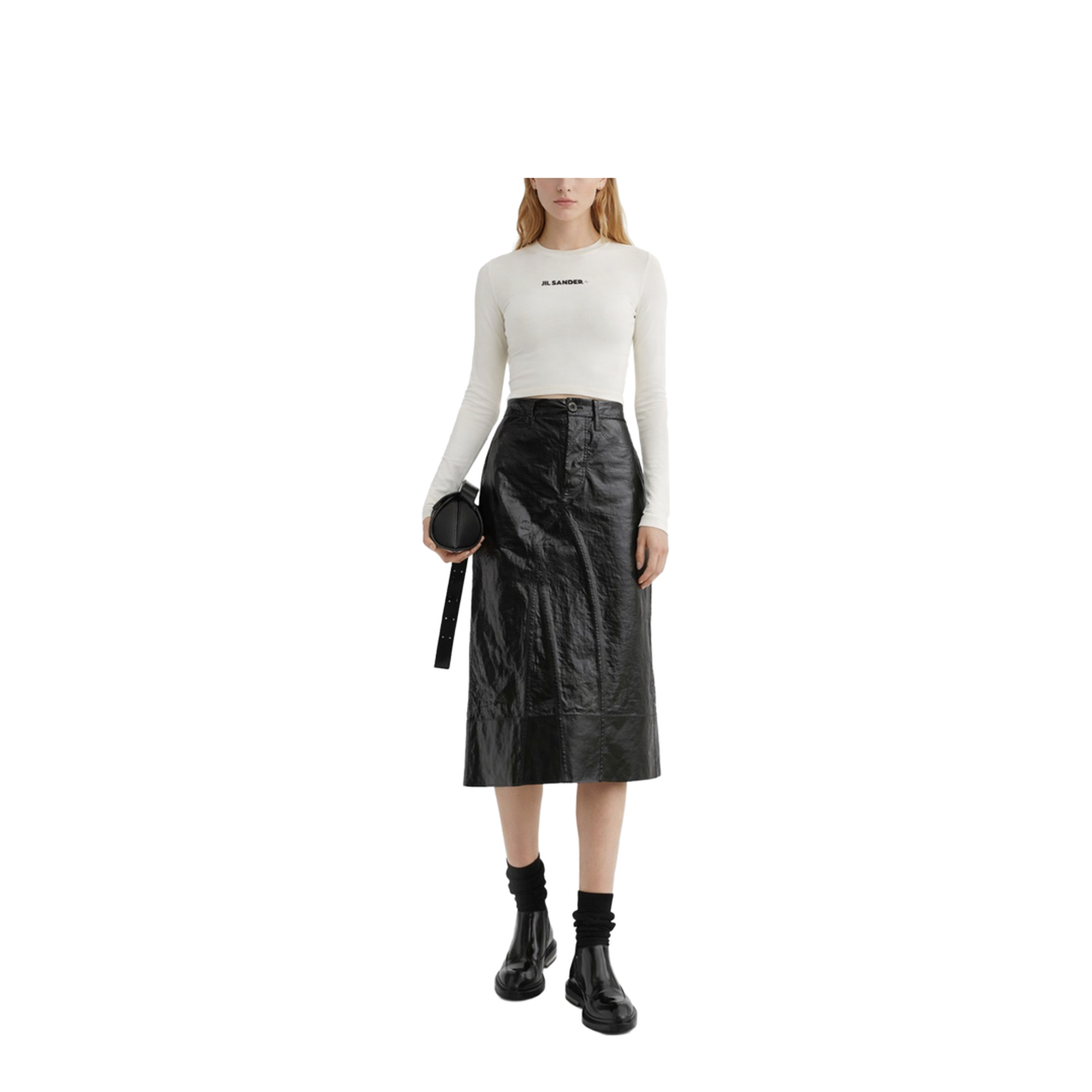 MAYFEYR - Jil Sander - Cropped Top With Logo - J40SD0115J20011104