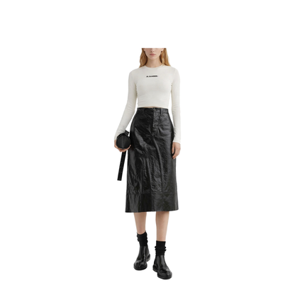 MAYFEYR - Jil Sander - Cropped Top With Logo - J40SD0115J20011104