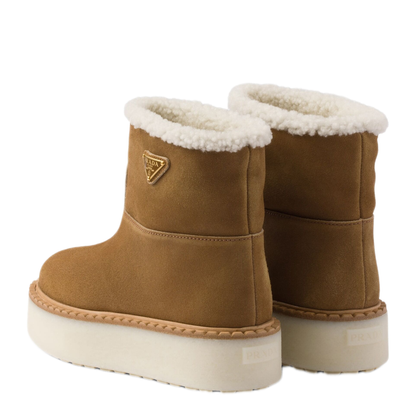 MAYFEYR - Prada - Suede Booties - 1T729NFZG50X0OF0401
