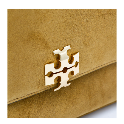 Charlie Suede Shoulder Bag - Toffee