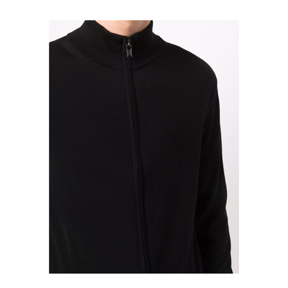 Wool Zipped Cardigan