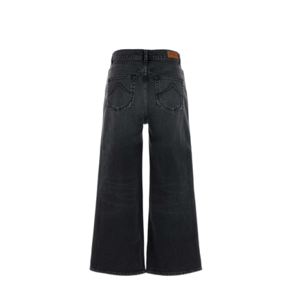 MAYFEYR - Kenzo - Cropped Black Stretch Denim Pants - FF62DP2336C8BS