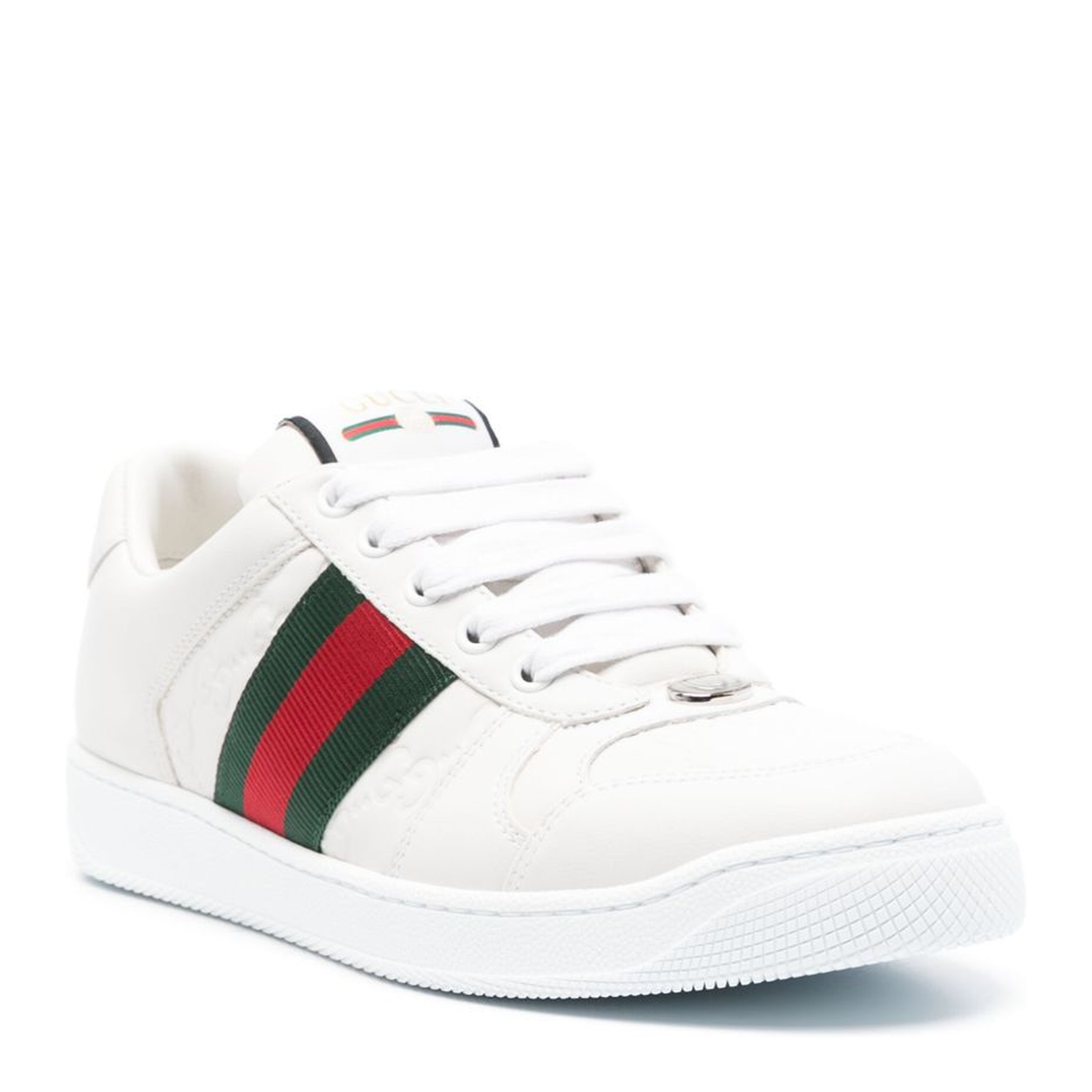 Screener Trainer in White Leather