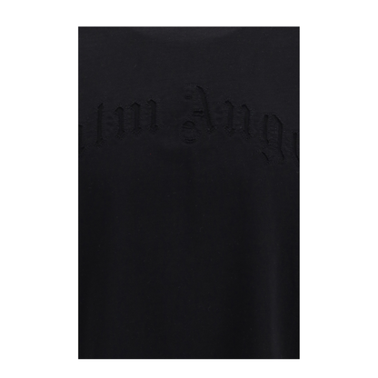 MAYFEYR - Palm Angels - Curved Logo Double-Layer T-Shirt - PMAA10QS26JER001