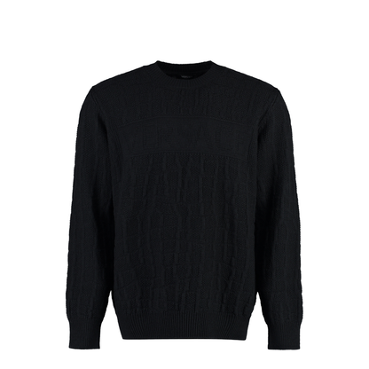 Crew-Neck Wool Sweater