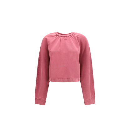 MAYFEYR - Off-White - Off Stamp Balloon Crewneck Sweatshirt - 2FE00458TW540