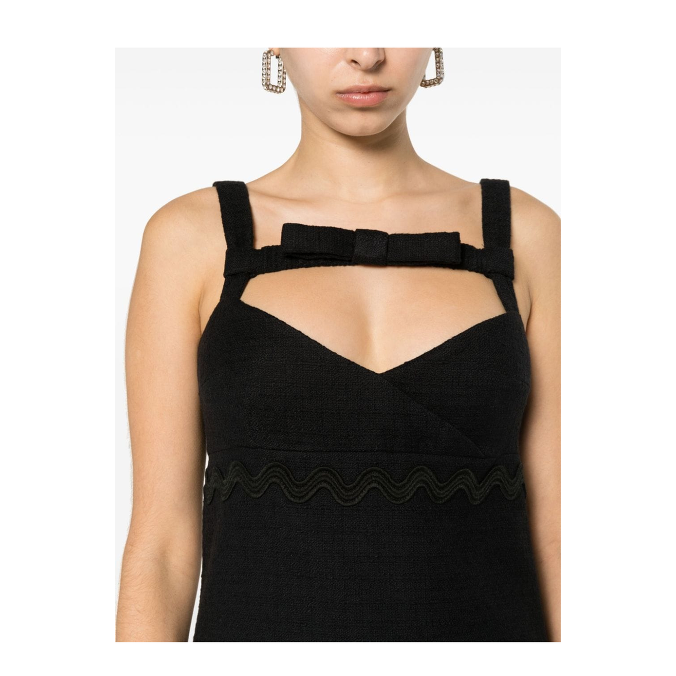 MAYFEYR - Patou - Scallop-Trim Mini Dress - DR1370177999B