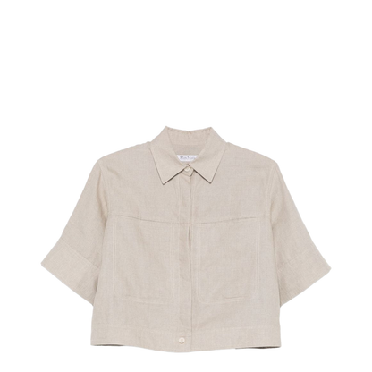 Concealed Front Button Fastening Top