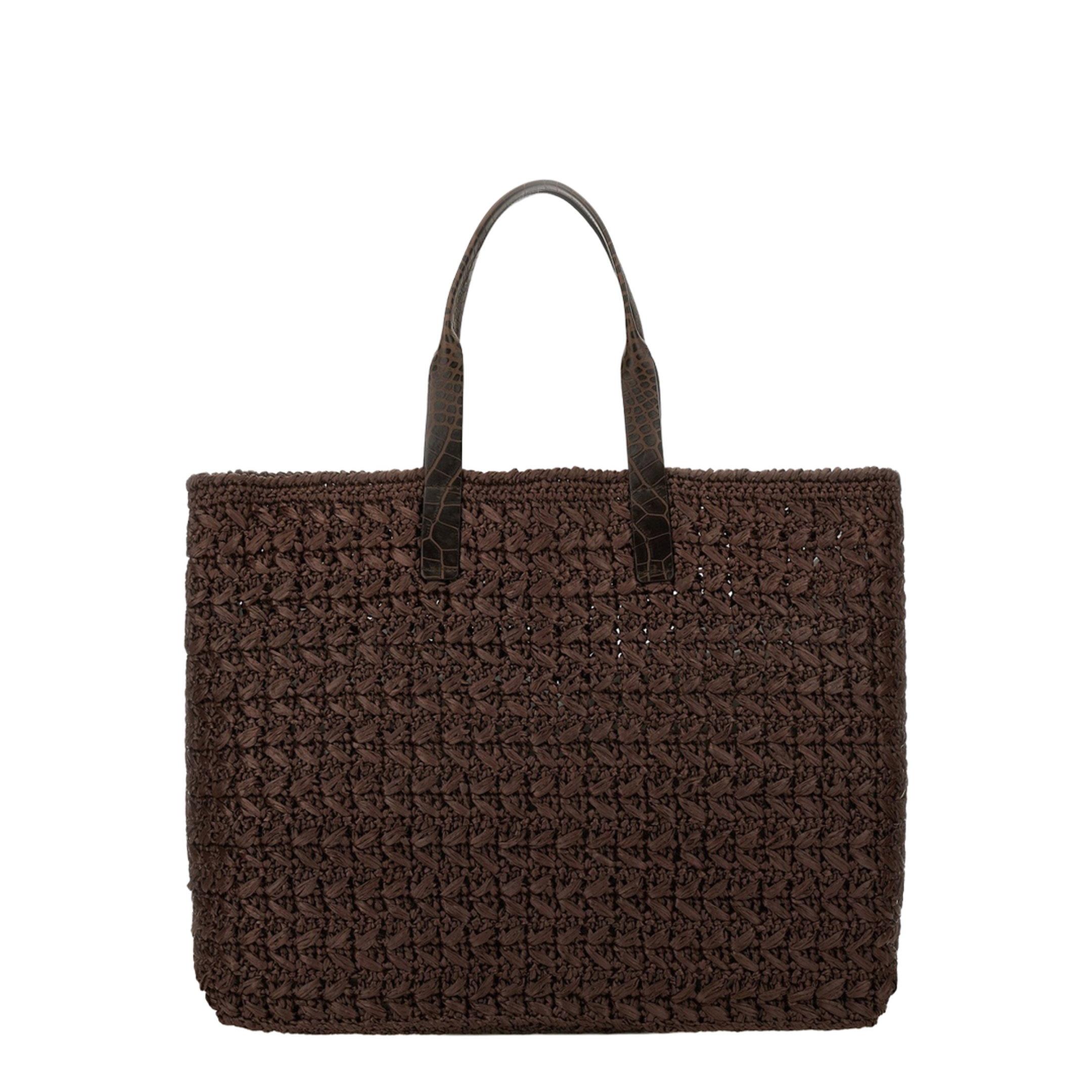 Raffia Crochet Shopper