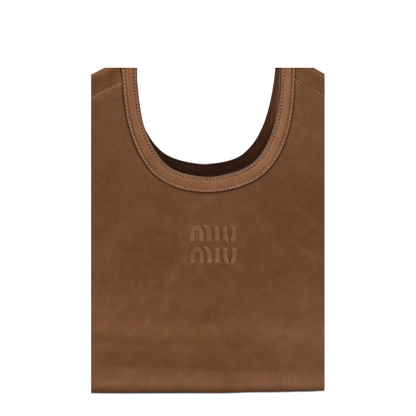 MAYFEYR - Miu Miu - Ivy Nappa Shopping Bag - 5BG342VOOO2BBL