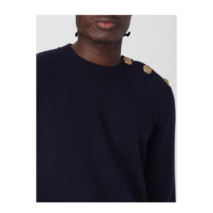 Eco-cashmere Jumper Navy