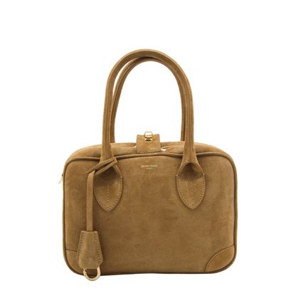 Vita Suede Leather Tote Bag