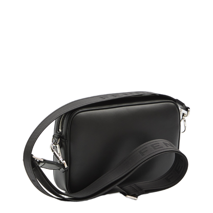 Squared Camera Case Fabric Black
