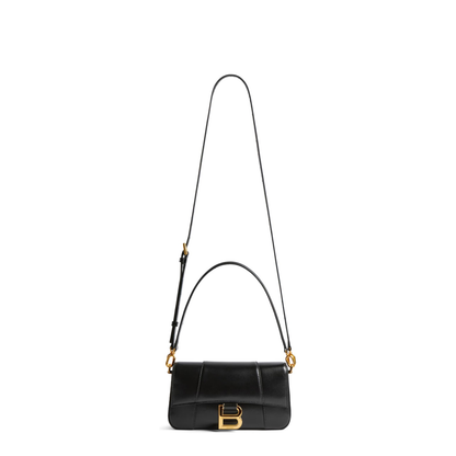 Sling Hourglass Bag in Black
