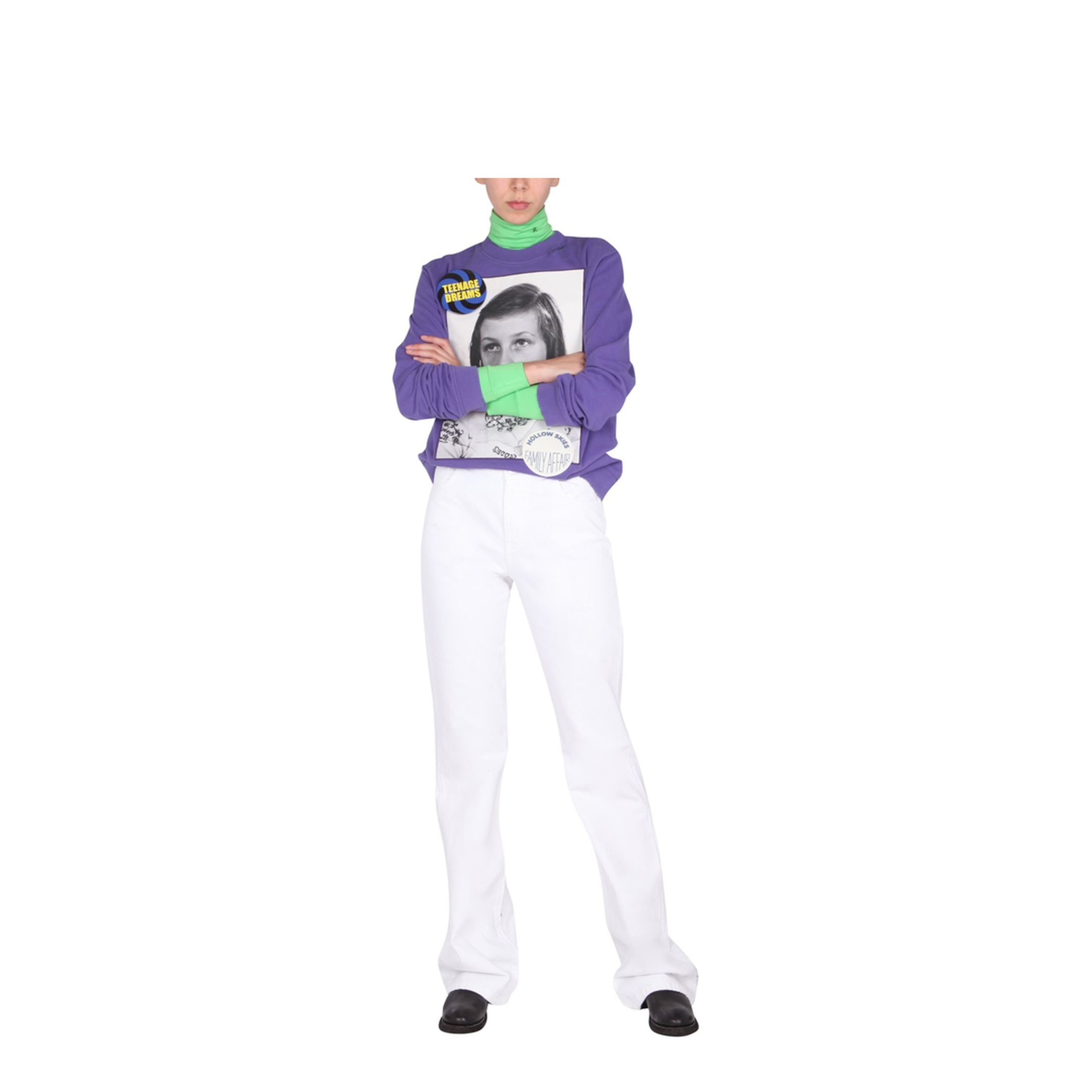MAYFEYR - RAF SIMONS - Teenage Dreams Sweatshirt - 211W166B190030050