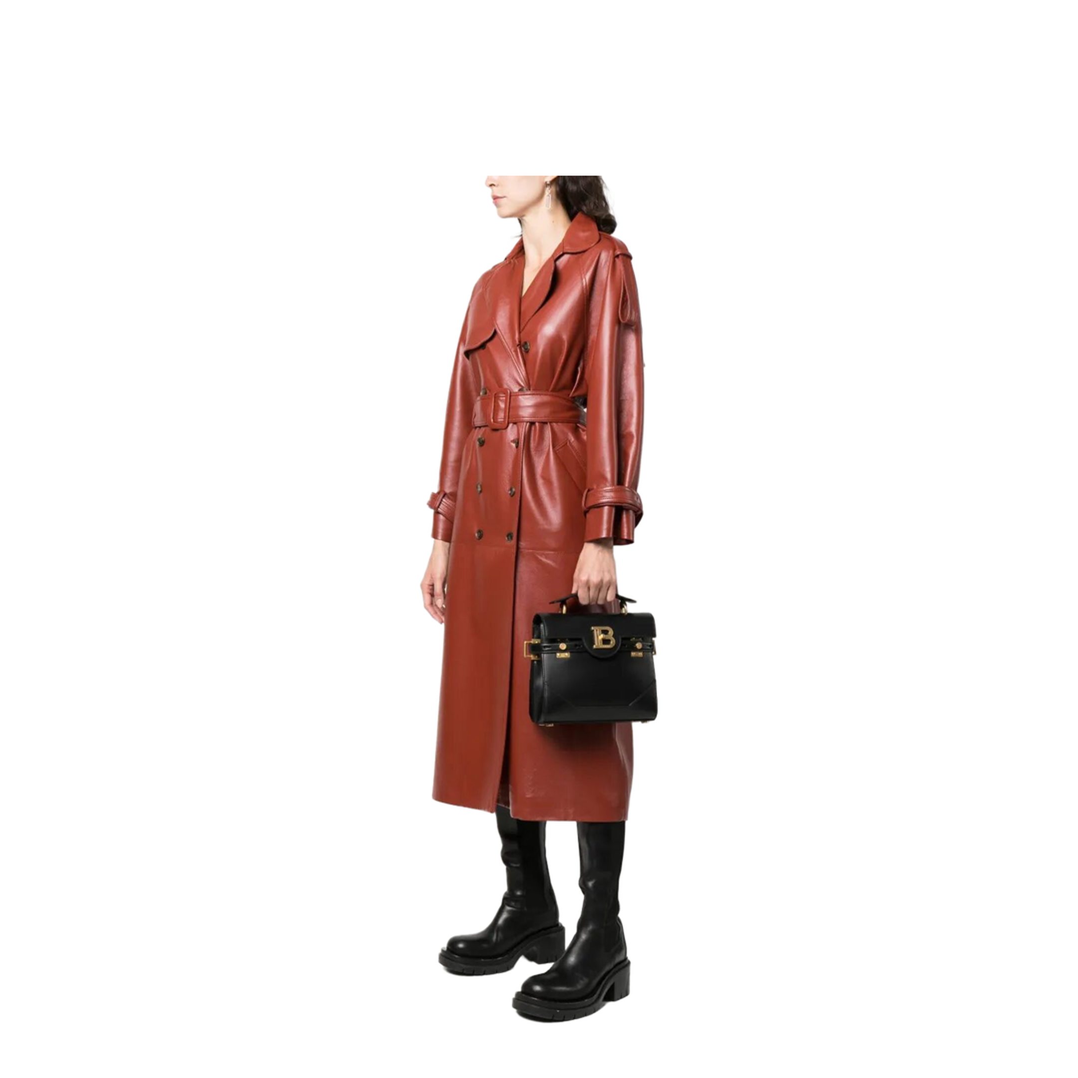 MAYFEYR - Balmain - Buzz 23 Calfskin Bag - DN1DB526LAVE0980PA
