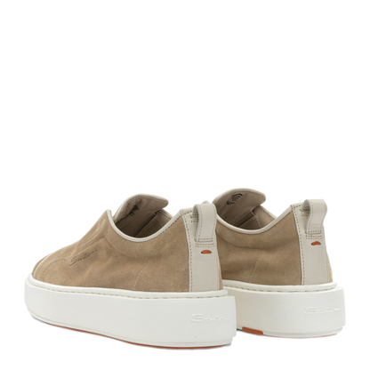 MAYFEYR - Santoni - Low Suede Sneakers - WBCD61479BARTIODP10P10