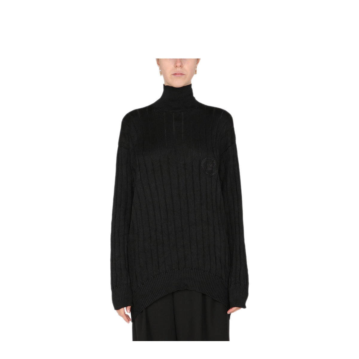 Oversized Turtleneck Pullover