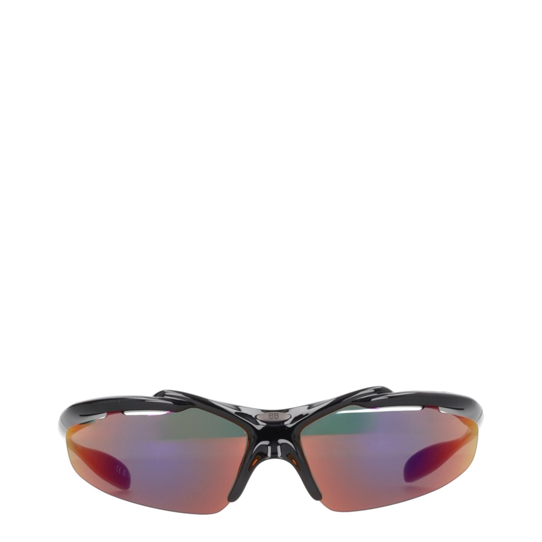 Turbo D-frame Sunglasses in Black