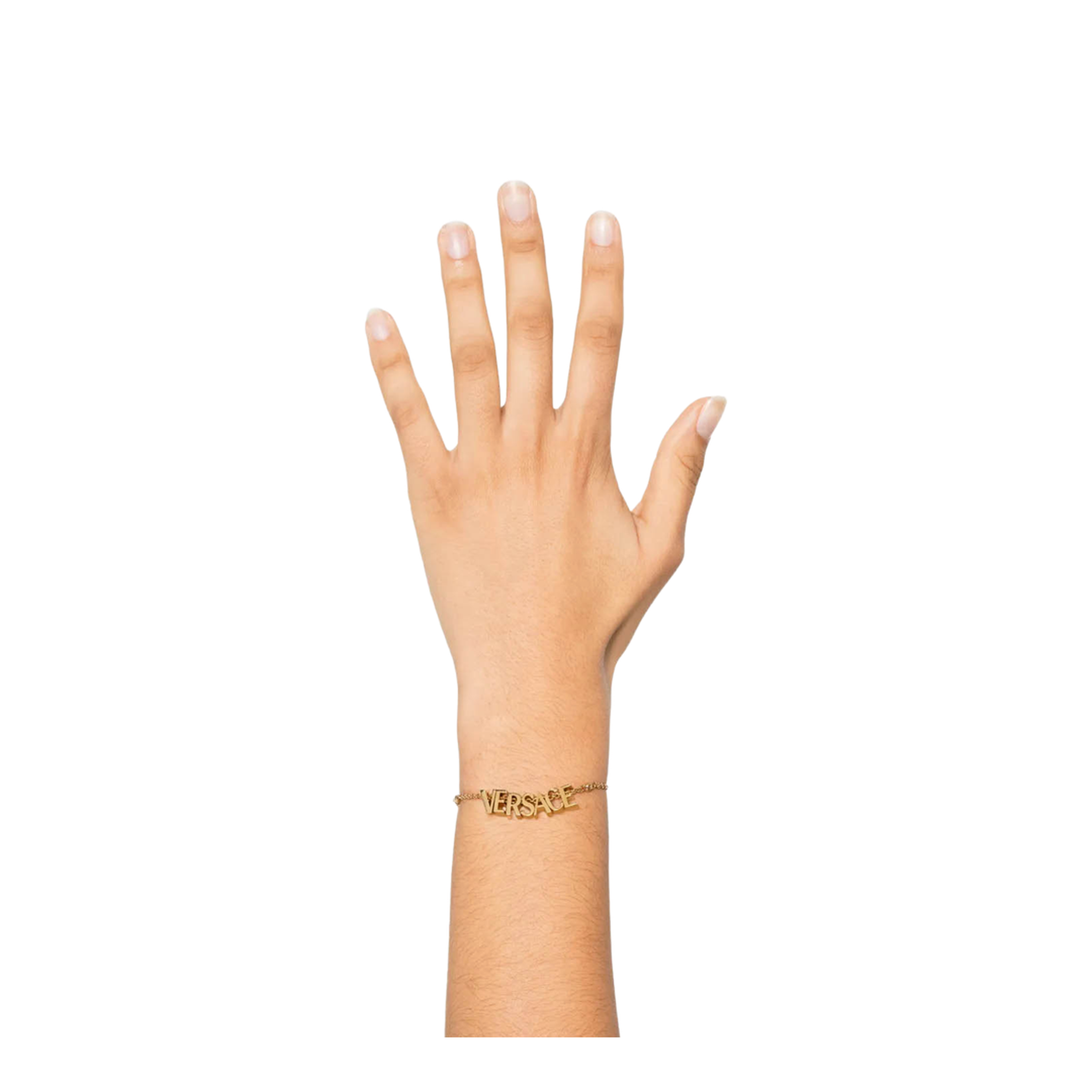 Brass Bracelet with Logo