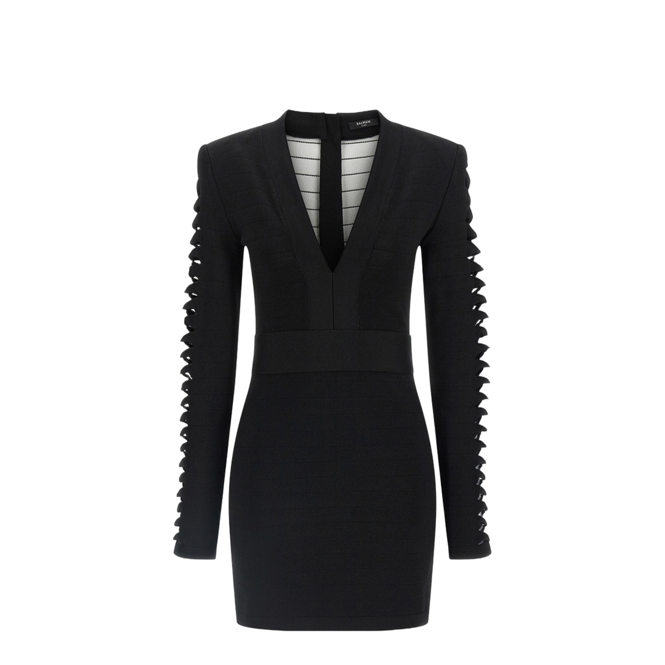 Cut-Out Dress Black