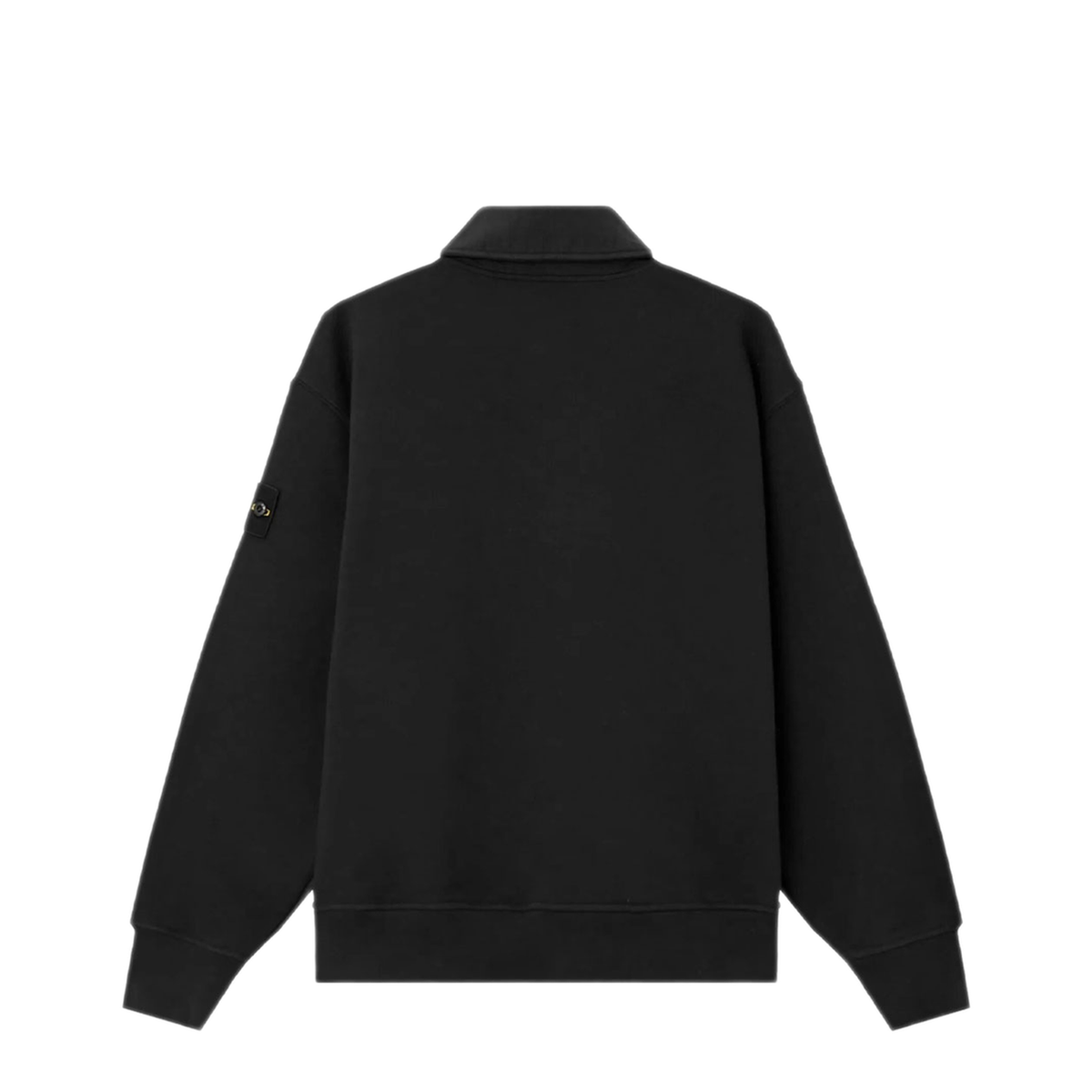 Black Cotton Polo Shirt