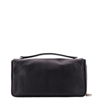 Baguette Large Leather Shoulder Bags - Black