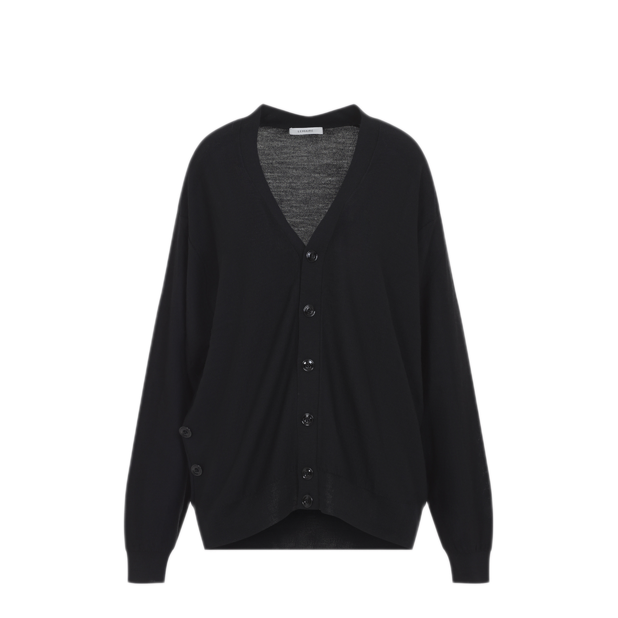MAYFEYR - Lemaire - Relaxed Twisted Cardigan - PO0052LK1063BK999