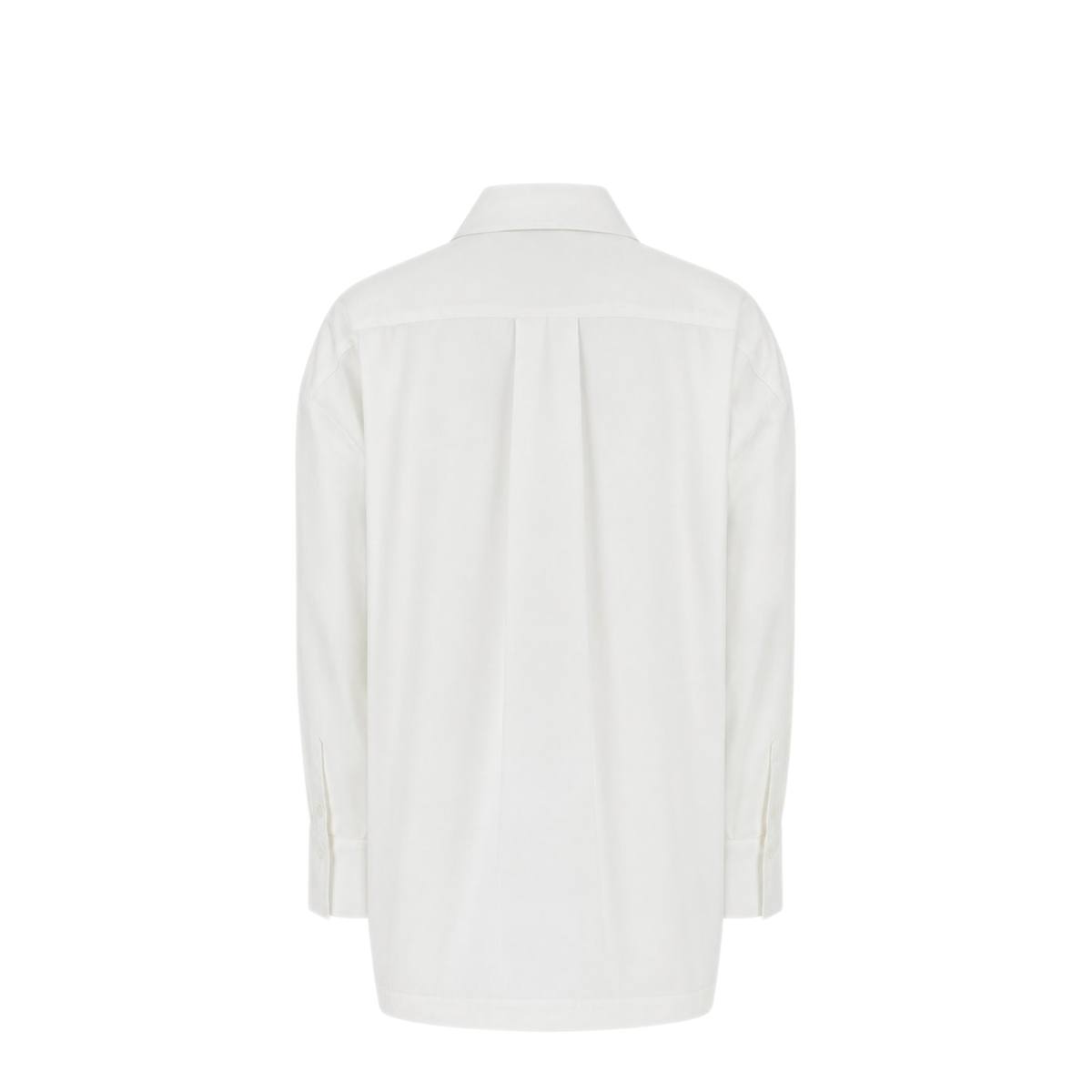 Diana Shirt In White Cotton