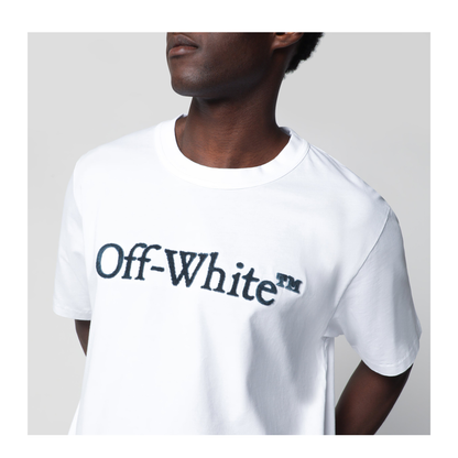 MAYFEYR -  - White T Shirt With Embroidered Logo - OMAA16MF26JER0051000