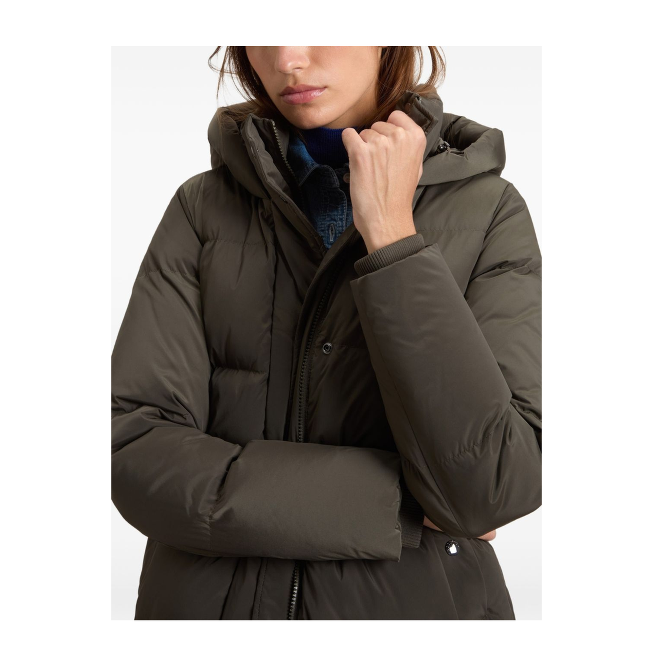MAYFEYR - Woolrich - Coats Army Green - CFWWOU2088FBUT1148614